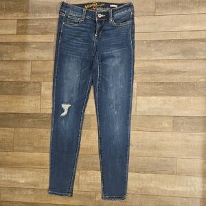 Arizona Jean Company Women's Dark Blue Skinny Jeans